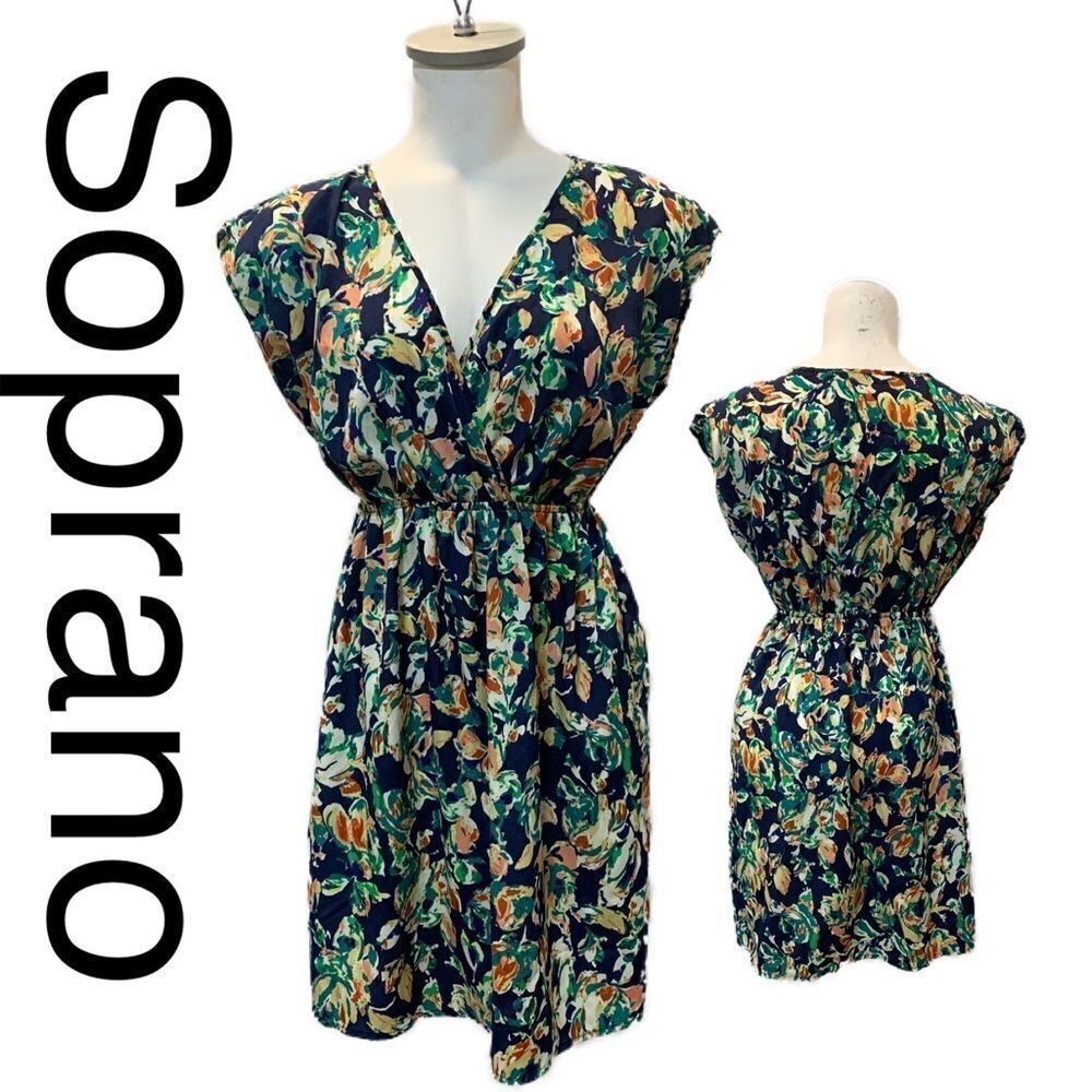 Soprano multicolored floral Dress - Picture 3 of 10